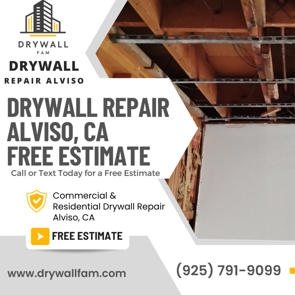 Drywall Repair Alviso, CA