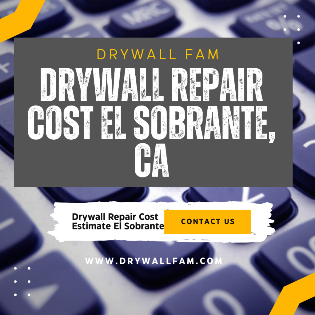 Drywall Repair Cost El Sobrante, CA