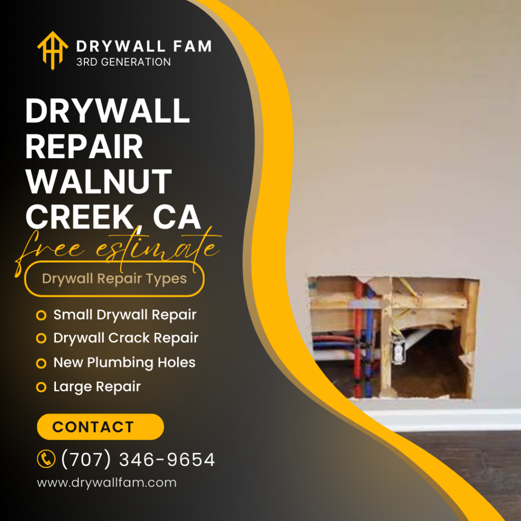 Drywall Repair Walnut Creek, CA Cost Estimate FAQ