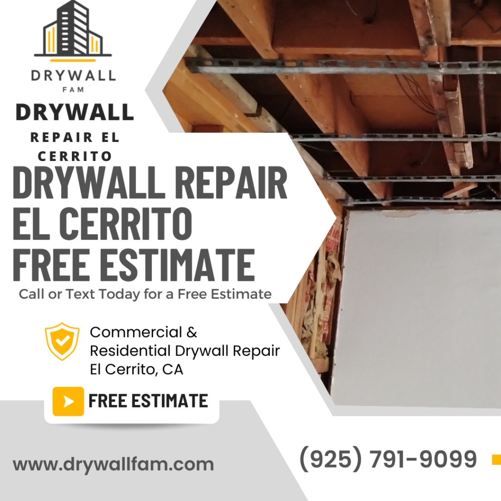 Drywall Repair El Cerrito, CA