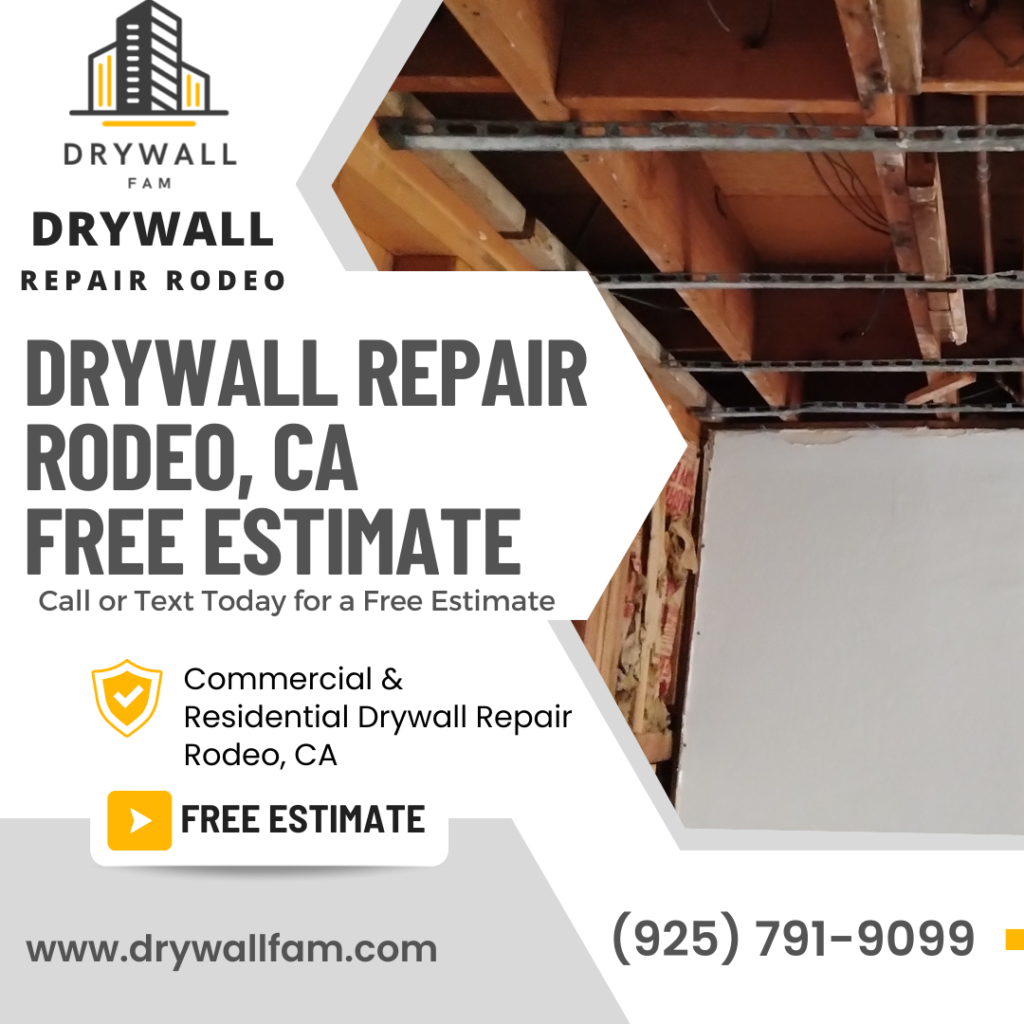 Drywall Repair Rodeo, CA