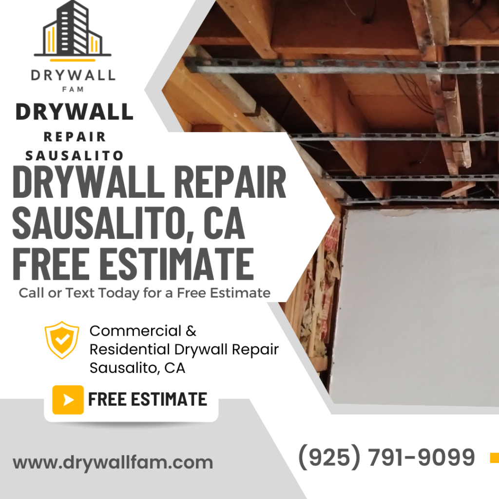 Drywall Repair Sausalito, CA