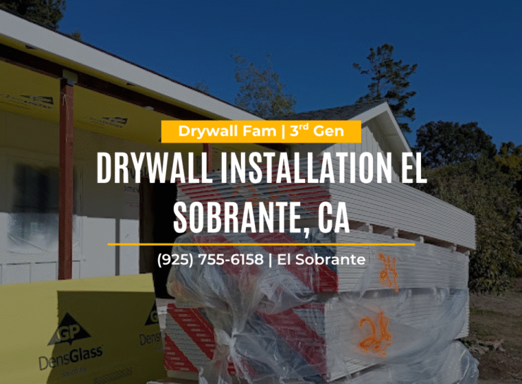 Drywall Installation El Sobrante, CA