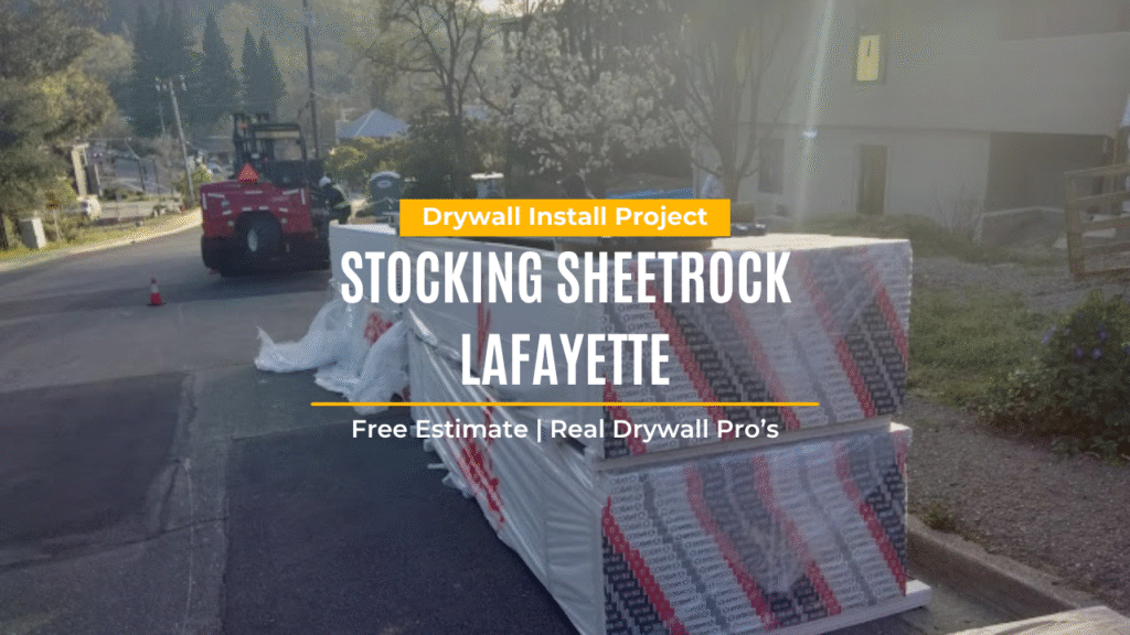 Stocking Sheetrock Lafayette
